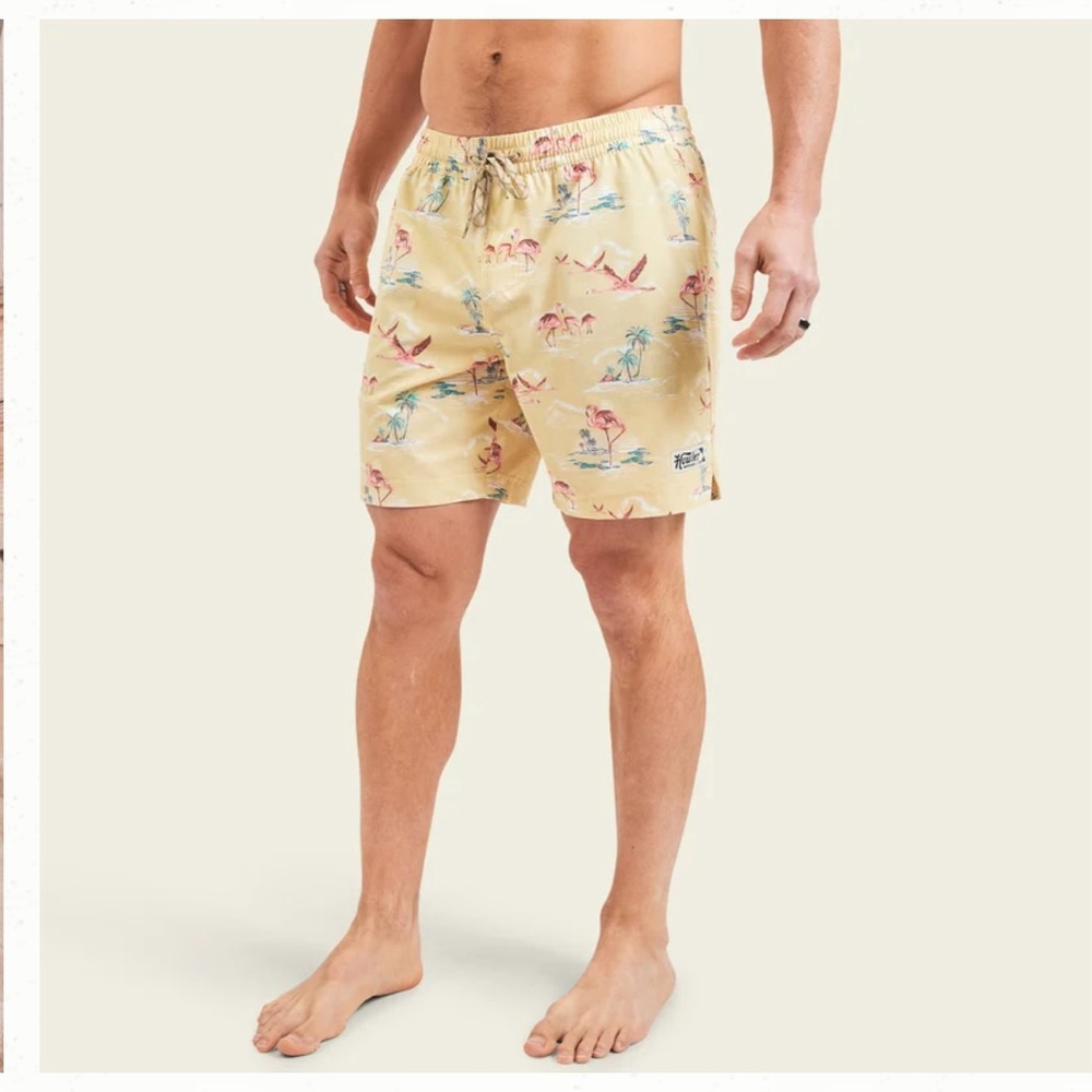 HOWLER BROTHERS men’s swim trunks. New with tags. Size XL.